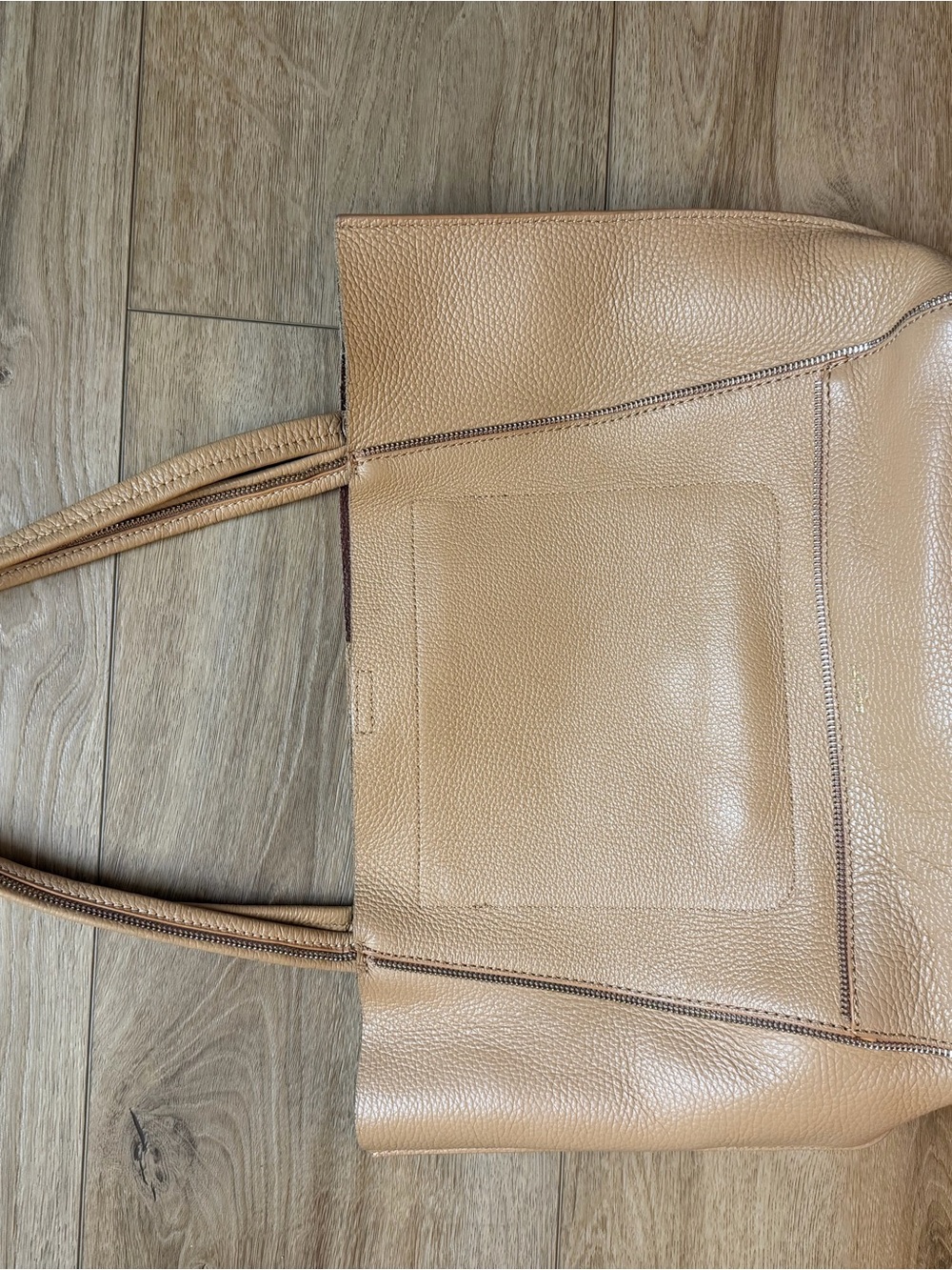 Botkier Pebbled Leather Tote in Tan